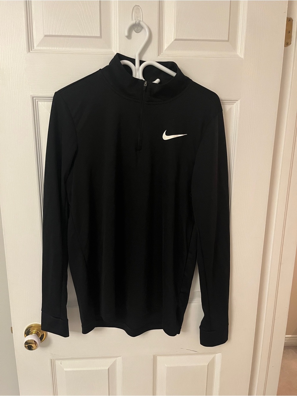 Nike Black Half-Zip Athletic Sweater